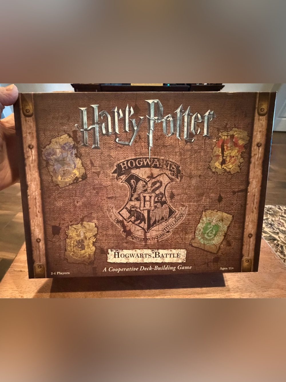 NWOT-USAOPOLY HARRY POTTER HOGWARTS BATTLE A COOPERATIVE DECK BUILDING CARD GAME